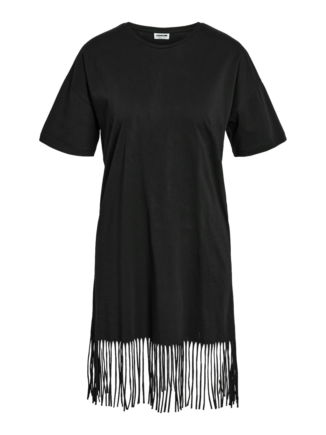 NMKEYLA S/S FRINGE O-NECK T-SHIRT DRESS Mekko