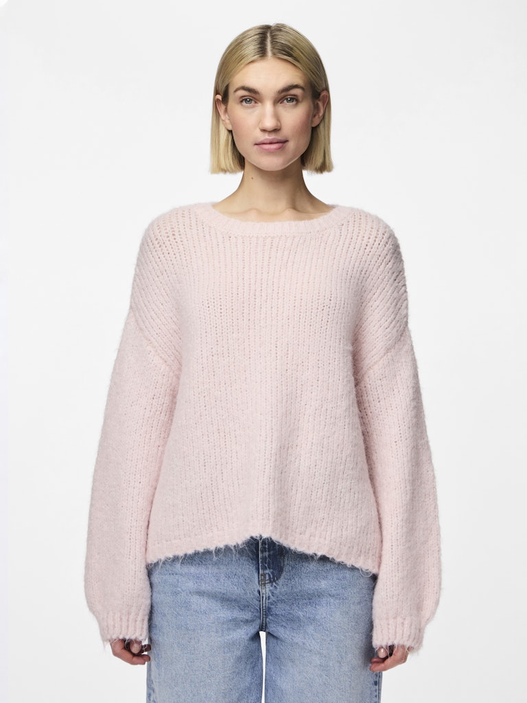 PCOLLI LS O-NECK KNIT D2D PY Neulepusero