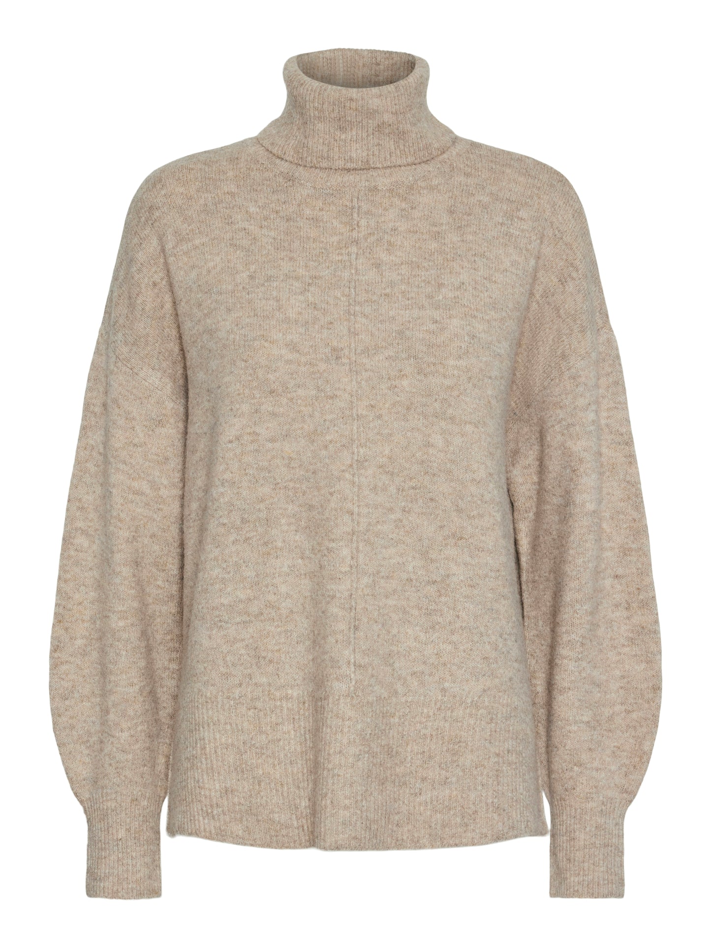 PCMALOU LS ROLLNECK KNIT NOOS BC Neulepusero