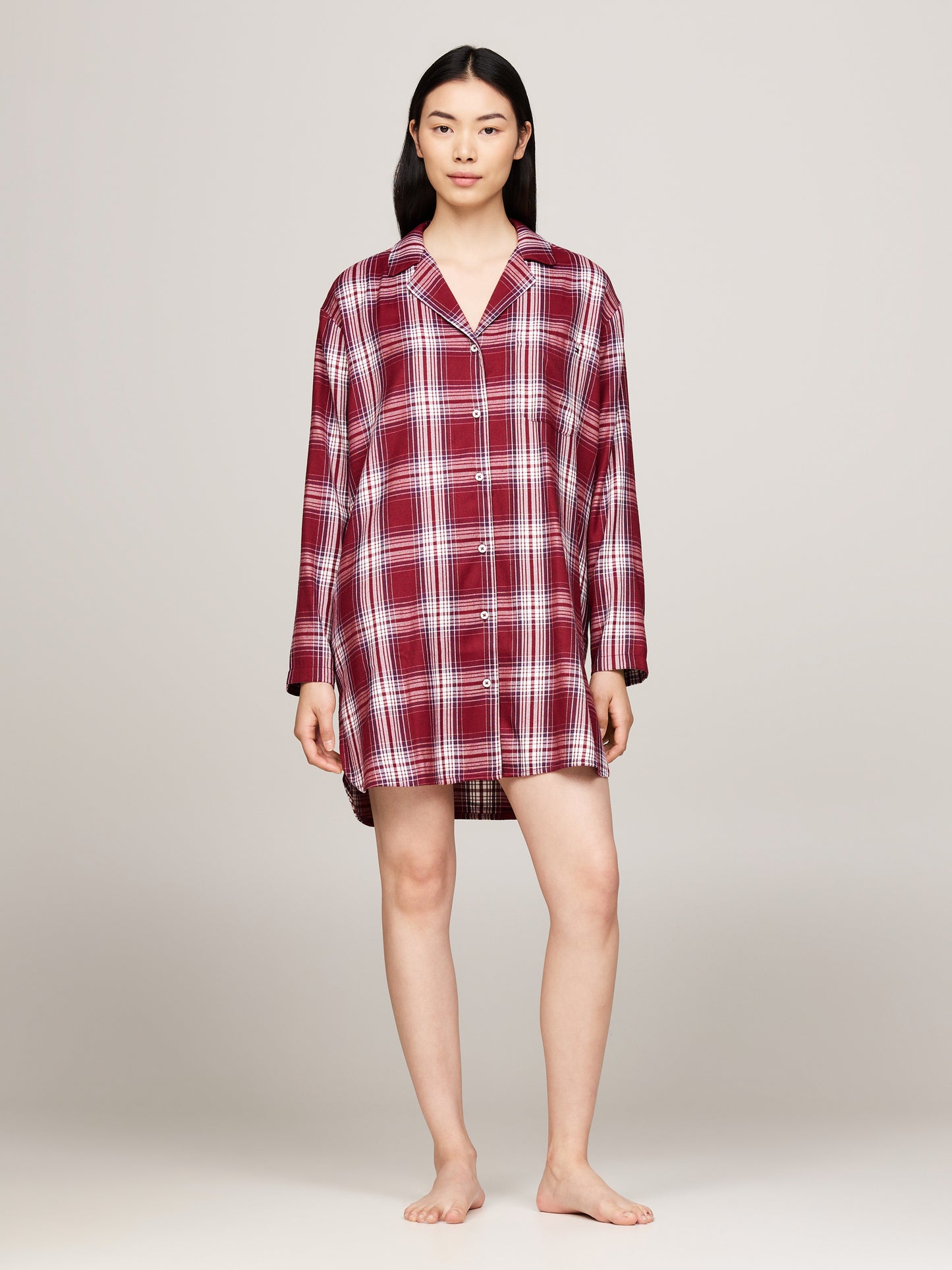 TOMMY HILFIGER SHIRT NIGHTDRESS FL Pyjama