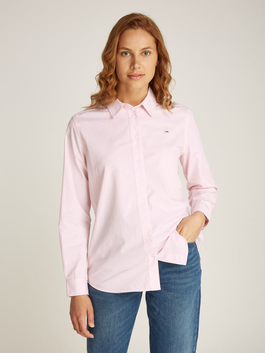 TJW RLX ESSENTIAL STRIPE SHIRT Kauluspaita