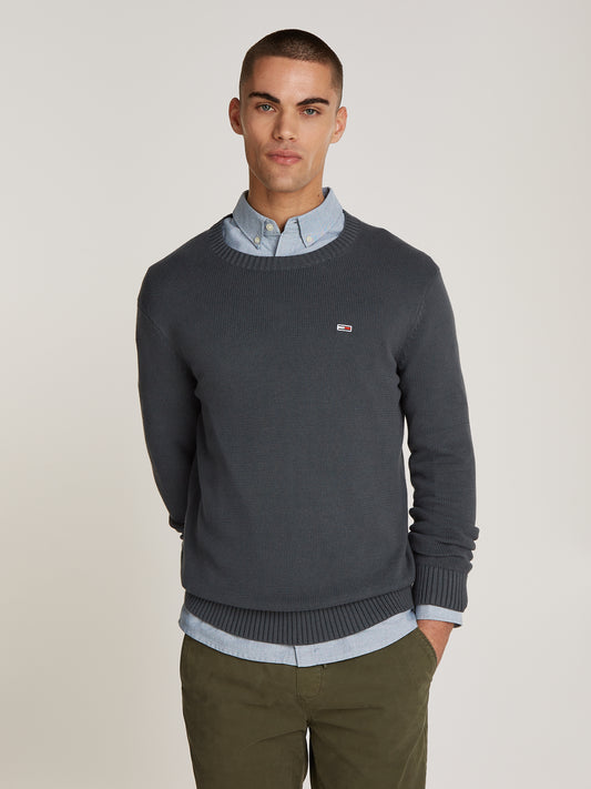 TJM SLIM ESSNTLS C-NECK SWEATER Neule