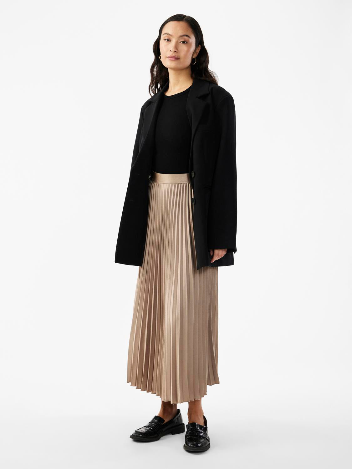 YASCELINE HW MID SKIRT S. Hame