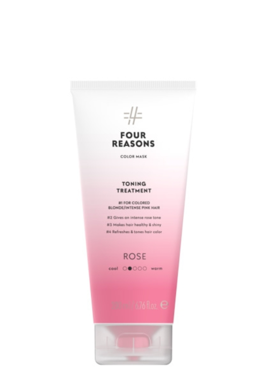 FOUR REASONS Color Mask Toning Treatment Rose